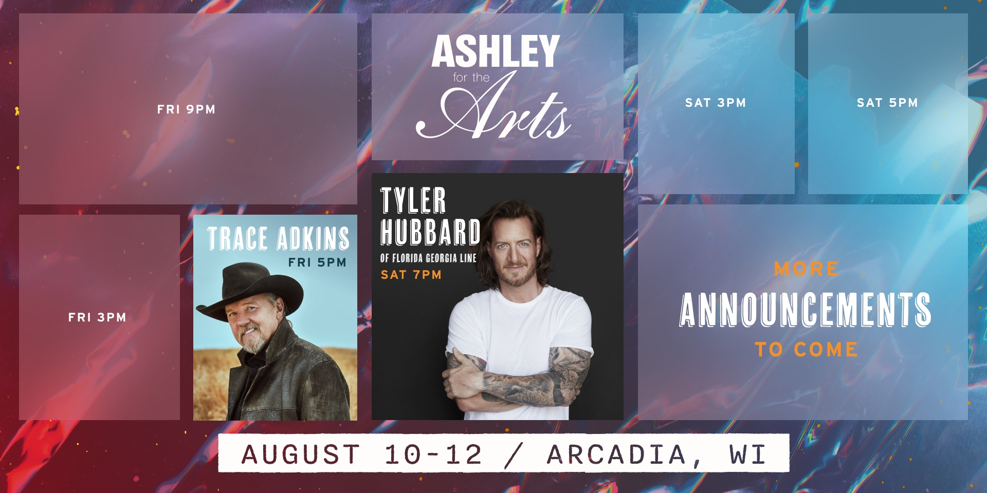 Ashley For The Arts August 2023 Arcadia, WI